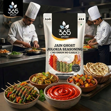 Jain Ghost Jolokia Seasoning | No Onion No Garlic | Jain-Friendly | No MSG | For Street Food | 365 Spicery