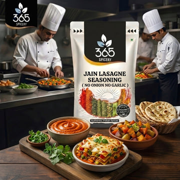Jain Lasagne Seasoning | No Onion No Garlic | Jain-Friendly | Natural Ingredients | For Pasta | 365 Spicery