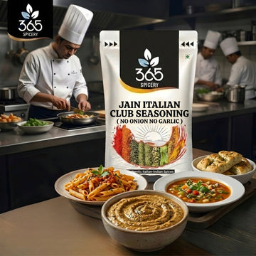 Jain Italian Club Seasoning | No Onion No Garlic | Jain-Friendly | Natural Ingredients | For Pasta | 365 Spicery