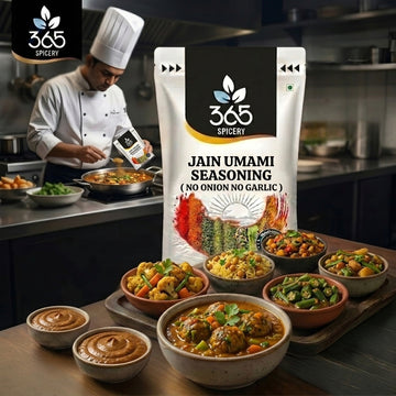 Jain Umami Seasoning | No Onion No Garlic | Jain-Friendly | Savoury Depth | No MSG | Vegan | 365 Spicery