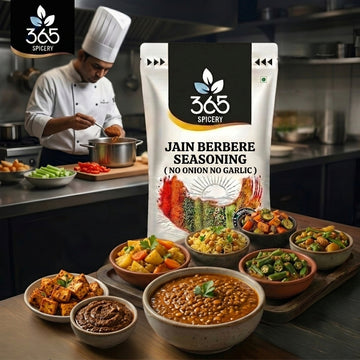 Jain Berbere Seasoning | No Onion No Garlic | Jain-Friendly | Ethiopian Spice Blend | Vegan | 365 Spicery