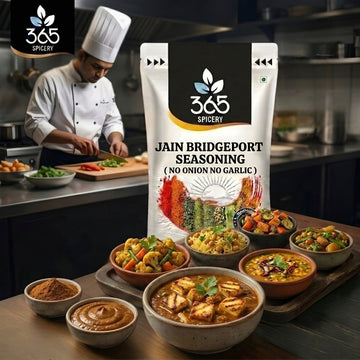 Jain Bridgeport Seasoning | No Onion No Garlic | Jain-Friendly | Gourmet Grill Blend | Natural | 365 Spicery