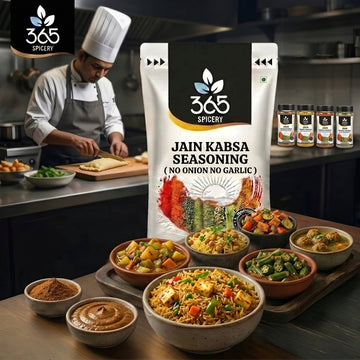 Jain Kabsa Seasoning | No Onion No Garlic | Jain-Friendly | Traditional Rice Spice | Natural | 365 Spicery