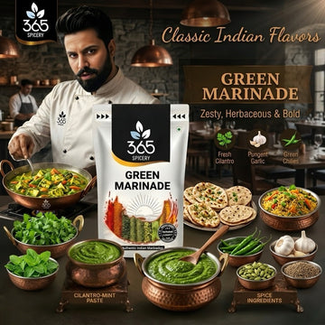 GREEN MARINADE | Fresh Herb Blend for Grills & Snacks | Vegan | No MSG | Natural Ingredients | 365 Spicery