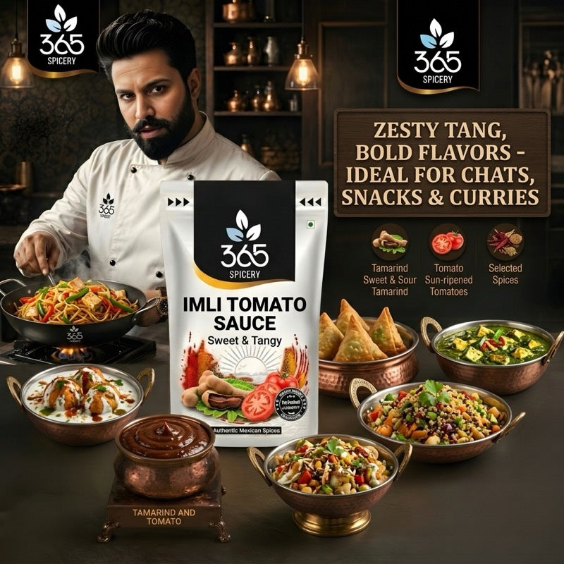 IMLI TOMATO SAUCE | Sweet & Tangy Tamarind Blend | No MSG | Premium Quality | 365 Spicery