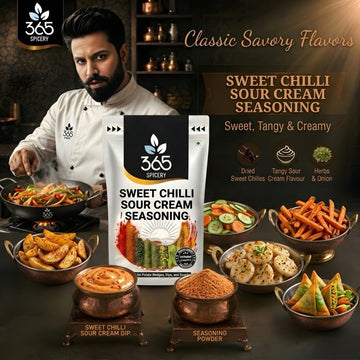 SWEET CHILLI SOUR CREAM SEASONING | Tangy Grill Rub | Natural Ingredients | Vegan | 365 Spicery