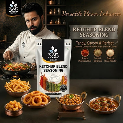 KETCHUP BLEND SEASONING | Sweet Tomato Fry Sprinkle | Vegan | No MSG | Premium Quality | 365 Spicery