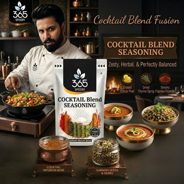 COCKTAIL BLEND SEASONING | Tangy Party Snack Spice | Gluten-Free | No Artificial Flavours | 365 Spicery