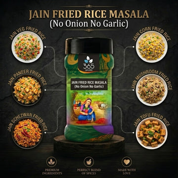 Jain Fried Rice Masala | No Onion No Garlic | Jain-Friendly | No MSG | Easy Indo-Chinese Cooking | 365 Spicery