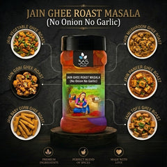 Jain Ghee Roast Masala | No Onion No Garlic | Jain-Friendly | Premium Quality | Robust Flavours | 365 Spicery