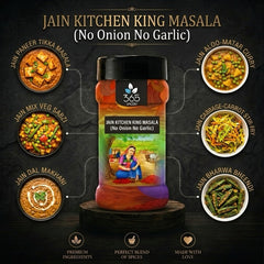 Jain Kitchen King Masala | No Onion No Garlic | Jain-Friendly | Rich Aromatic Blend | Vegan | 365 Spicery