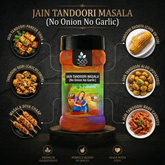 Jain Tandoori Masala | No Onion No Garlic | Jain-Friendly | No Artificial Colours | Authentic Indian Taste | 365 Spicery