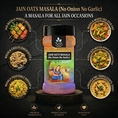 Jain Oats Masala | No Onion No Garlic | Jain-Friendly | Natural Ingredients | Premium Quality | 365 Spicery