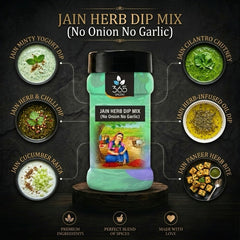 JAIN HERB DIP MIX | No Onion No Garlic | No Artificial Flavours | Premium Garden Blend | 365 Spicery