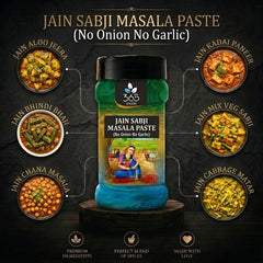 Jain Sabji Masala Paste (No Onion No Garlic Paste) | Daily Vegetable Curry Base | Vegan | 365 Spicery