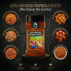 JAIN SMOKED PAPRIKA PASTE (No Onion No Garlic) | Gourmet Vegan Marinade | Natural Ingredients | 365 Spicery