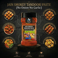 JAIN SMOKEY TANDOORI PASTE (No Onion No Garlic) | Vegan Grill Marinade | Natural Ingredients | 365 Spicery