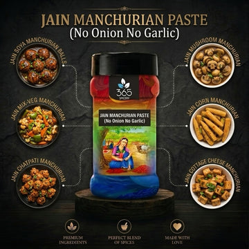 JAIN MANCHURIAN PASTE (No Onion No Garlic) | Indo-Chinese Gravy Base | Vegan | No Artificial Flavours | 365 Spicery