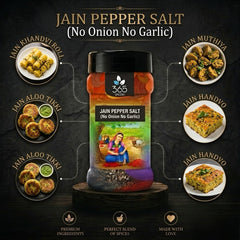 Jain Pepper Salt | No Onion No Garlic | Jain-Friendly | Premium Quality | Essential Table Spice | 365 Spicery