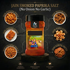 Jain Smoked Paprika Salt | No Onion No Garlic | Jain-Friendly | No Artificial Colours | Smoky | 365 Spicery