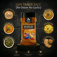Jain Tangy Salt | No Onion No Garlic | Jain-Friendly | Premium Quality | Ideal for Salads | 365 Spicery