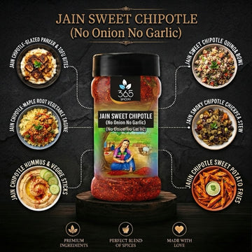Jain Sweet Chipotle | No Onion No Garlic | Jain-Friendly | Premium Quality | For Grills | 365 Spicery