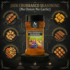 JAIN CHURRASCO SEASONING | No Onion No Garlic | Jain-Friendly | Natural Ingredients | For BBQ Grills | 365 Spicery