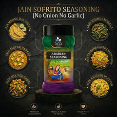 JAIN SOFRITO SEASONING | No Onion No Garlic | Jain-Friendly | No MSG | Authentic Latin Base Blend | 365 Spicery