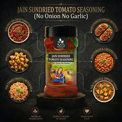 Jain Sundried Tomato Seasoning | No Onion No Garlic | Jain-Friendly | Natural Ingredients | Rich Taste | 365 Spicery