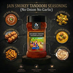 Jain Smokey Tandoori Seasoning | No Onion No Garlic | Jain-Friendly | Natural Ingredients | For Grills | 365 Spicery