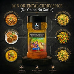 Jain Oriental Curry Spice | No Onion No Garlic | Jain-Friendly | No MSG | Authentic Asian Aromatics | 365 Spicery