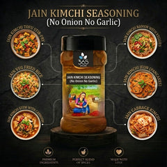 Jain Kimchi Seasoning | No Onion No Garlic | Jain-Friendly | Vegan | Tangy & Spicy Fermented Taste | 365 Spicery