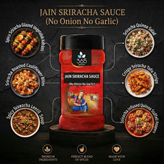 Sriracha Sauce | Jain-Friendly No Onion No Garlic | Gluten-Free | No Artificial Flavours | 365 Spicery