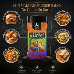 Makhani Burger Sauce | Jain-Friendly No Onion No Garlic | Premium Quality | No MSG | 365 Spicery