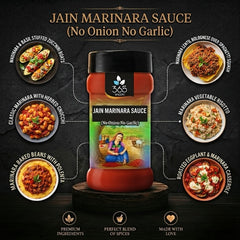Marinara Sauce | Jain-Friendly No Onion No Garlic | Natural Ingredients | Premium Quality | 365 Spicery