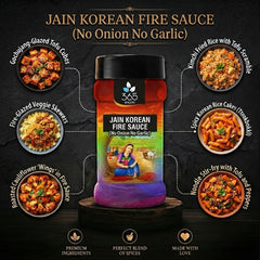 Korean Fire Sauce | Jain-Friendly No Onion No Garlic | No Artificial Flavours | Made in India | 365 Spicery