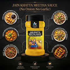 Khatta Meetha Sauce | Jain-Friendly No Onion No Garlic | Vegan | Natural Ingredients | 365 Spicery