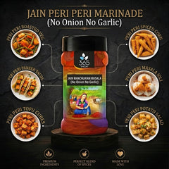 Piri Piri Marinade | No Onion No Garlic | Jain-Friendly | Spicy & Tangy | For Jain Snacks | 365 Spicery