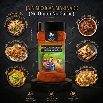 Mexican Marinade | No Onion No Garlic | Jain-Friendly | Zesty & Bold | Natural Ingredients | 365 Spicery