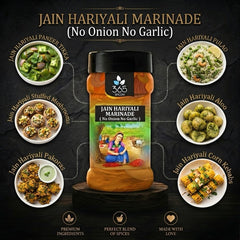 Hariyali Marinade | No Onion No Garlic | Jain-Friendly | Fresh Herb Blend | Gluten-Free | 365 Spicery