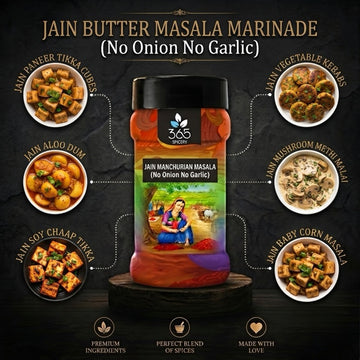 Jain Butter Masala Marinade | No Onion No Garlic | For Rich Gravy & Tikkas | 365 Spicery