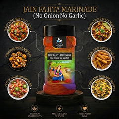 Fajita Marinade | No Onion No Garlic | Jain-Friendly | Gluten-Free | For Veggie Tikkas | 365 Spicery