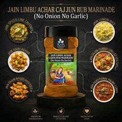 Limbu Achar Cajun Rub Marinade | No Onion No Garlic | Jain-Friendly | No Artificial Colours | 365 Spicery