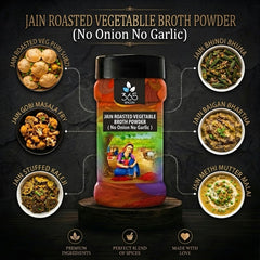 Roasted Vegetable Broth powder | Intense Depth of Flavour | No Onion No Garlic | Vegan | 365 Spicery