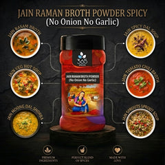 Raman broth powder spicy | Bold Traditional Taste | No Artificial Flavours | Jain-Friendly | 365 Spicery