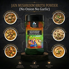 Mushroom broth powder | Rich Savoury Flavour | No Artificial Colours | Jain-Friendly | 365 Spicery
