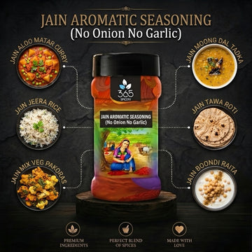 Aromatic seasoning | For Curries & Rice | No Artificial Flavours | No Onion No Garlic | 365 Spicery