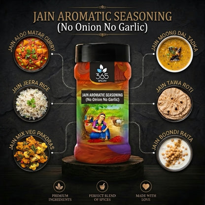 Aromatic seasoning | For Curries & Rice | No Artificial Flavours | No Onion No Garlic | 365 Spicery