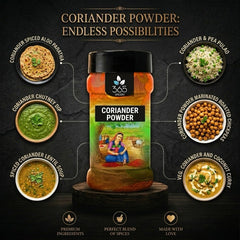 Coriander Powder | Dhaniya | Authentic Indian Spice | No Artificial Colours | Vegan | Pure | 365 Spicery
