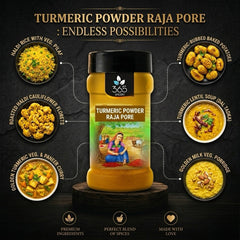 Turmeric Powder Selam Gold | Premium Culinary Spice | Natural Ingredients | Vegan | Pure | 365 Spicery
